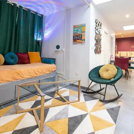 Casa Inca Calais - Appart Amazonas - Parking Free, Station Buitenkant foto